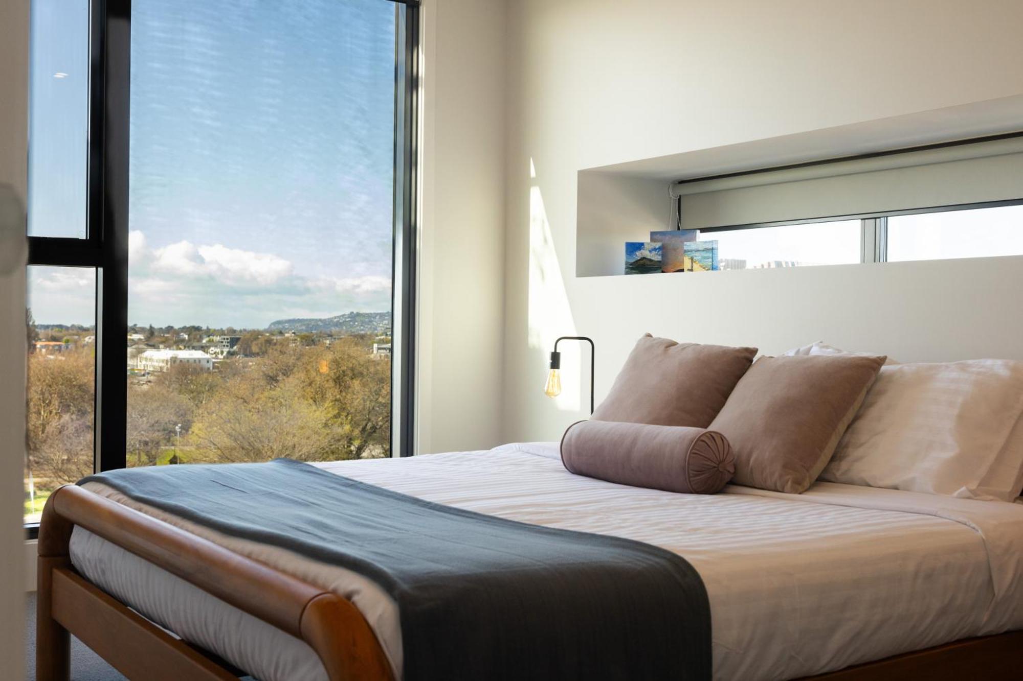 Luxury 2 Bedroom Cbd Apartment With Free Parking Christchurch Eksteriør bilde