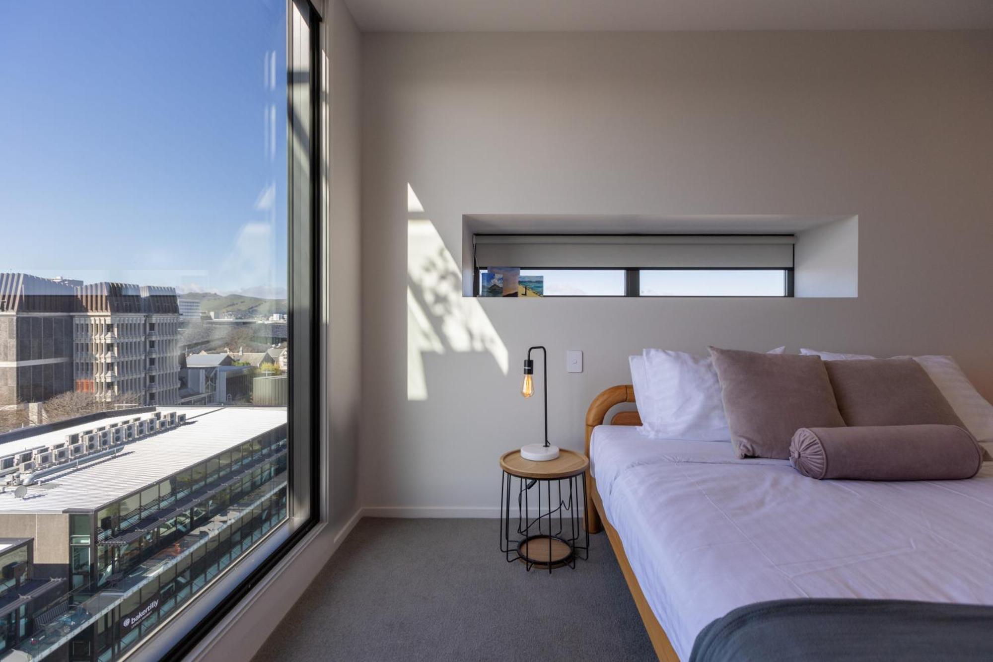 Luxury 2 Bedroom Cbd Apartment With Free Parking Christchurch Eksteriør bilde