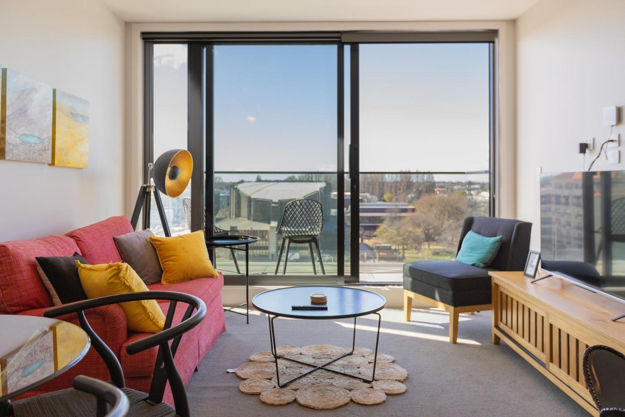 Luxury 2 Bedroom Cbd Apartment With Free Parking Christchurch Eksteriør bilde