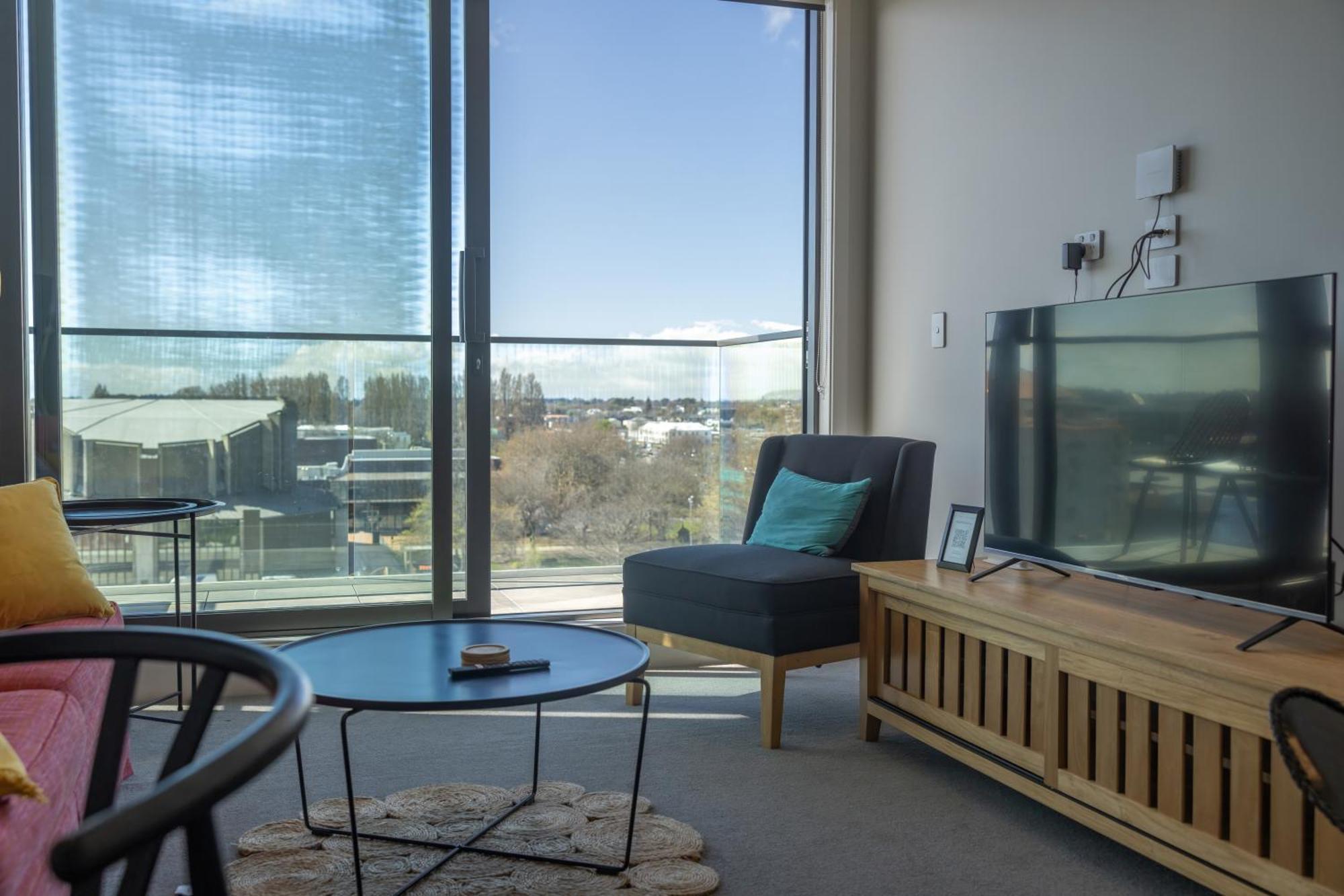 Luxury 2 Bedroom Cbd Apartment With Free Parking Christchurch Eksteriør bilde