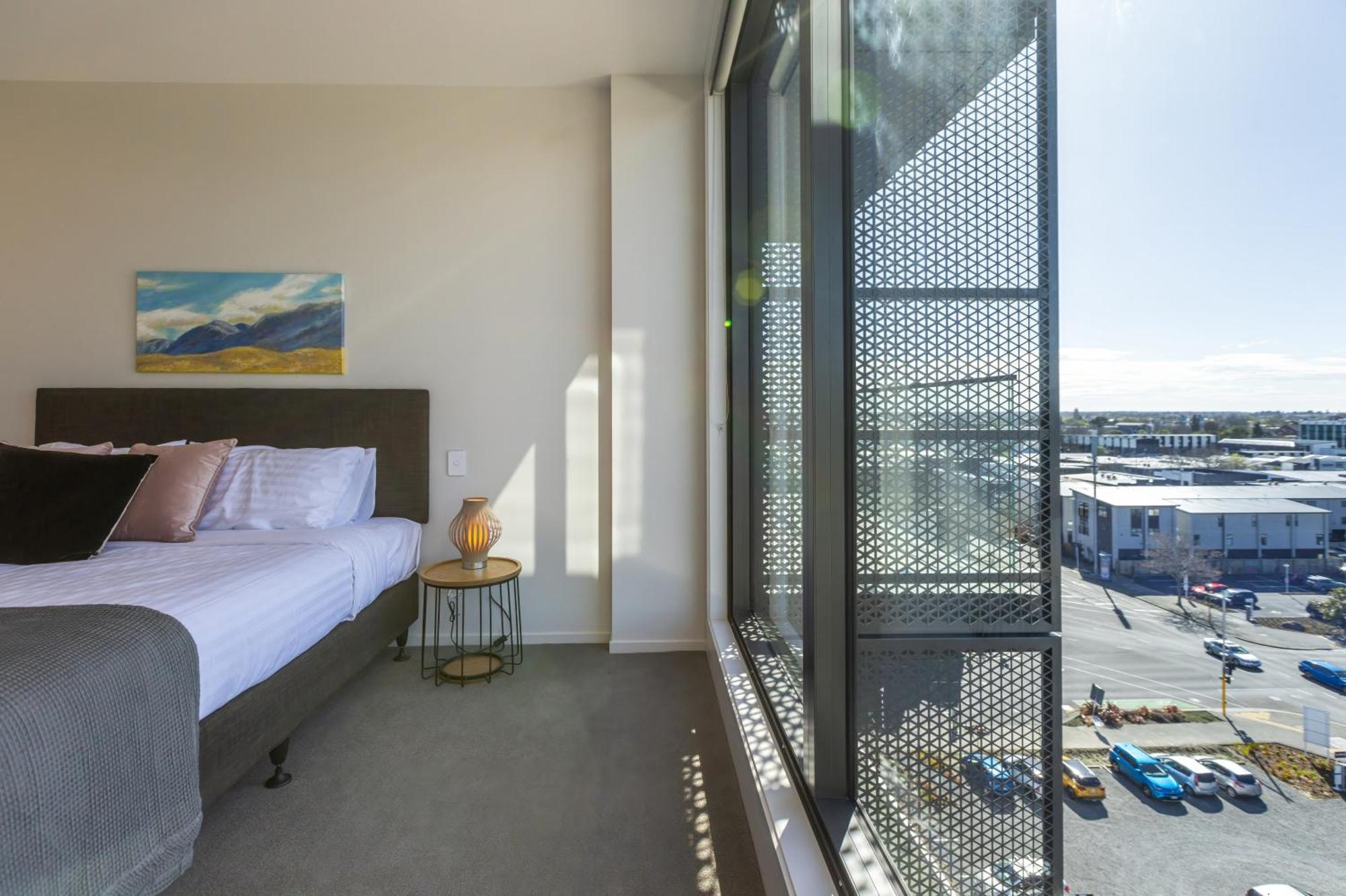Luxury 2 Bedroom Cbd Apartment With Free Parking Christchurch Eksteriør bilde